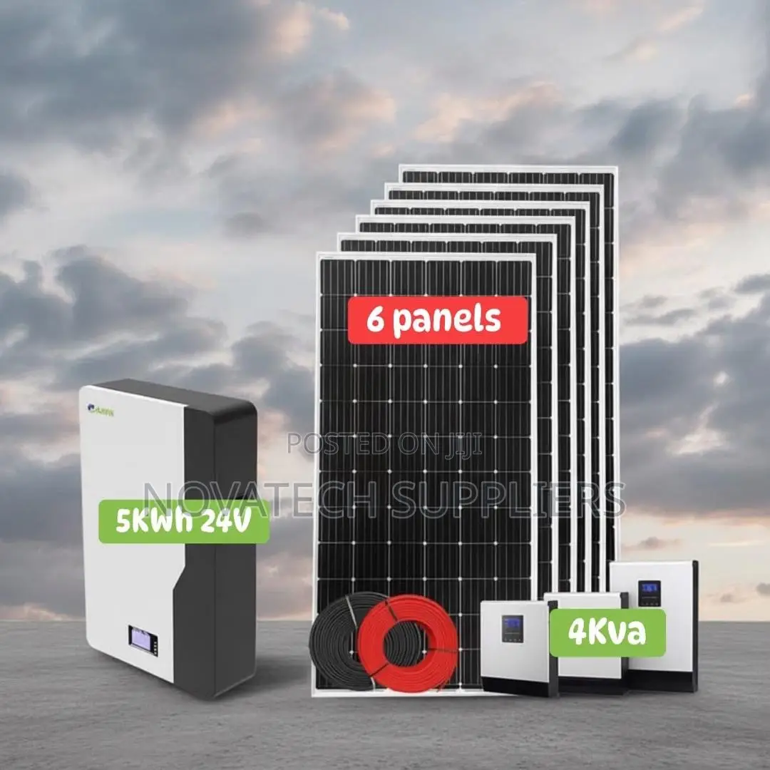 Powermax 5kwh 24v 200ah Lithium Solar System