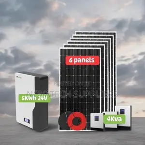 Powermax 5kwh 24v 200ah Lithium Solar System
