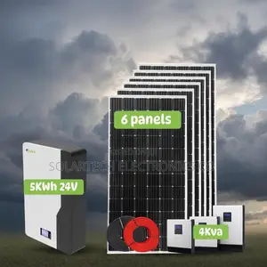 Premium 5kwh 24v 200ah Lifepo4 Solar System | 16-Year Lifespan