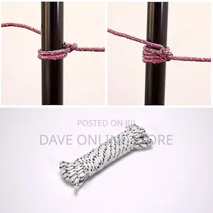 10 Meter Laundry Drying Clothesline Rope Portable Travel Nylon Cord