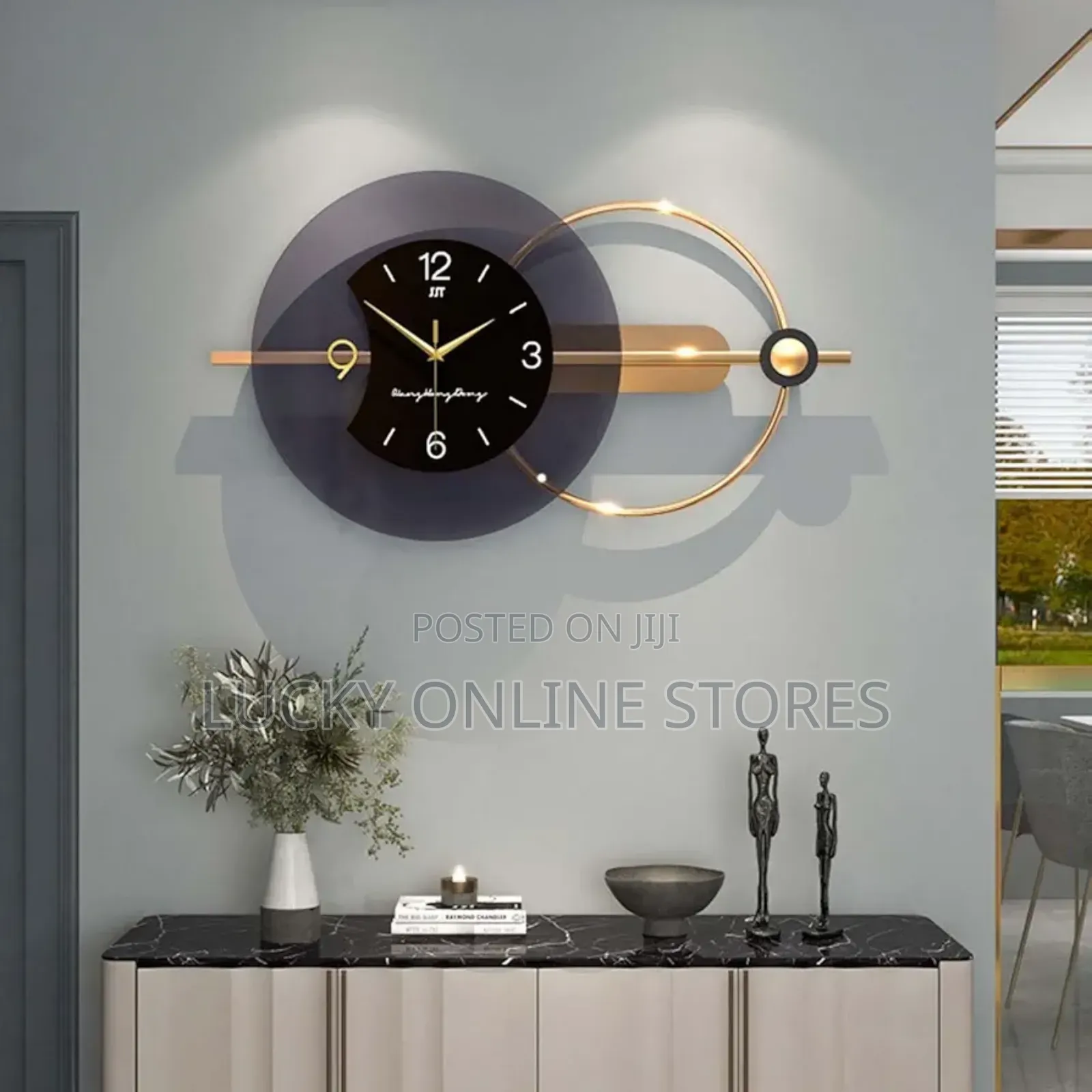 Large Decorative Wall Clock