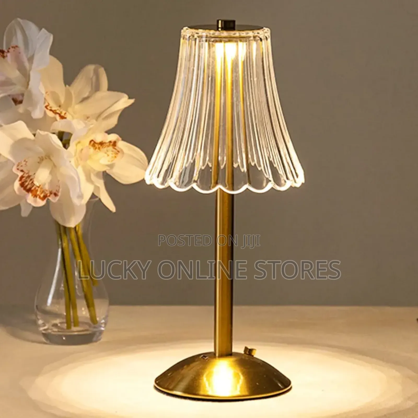 Gold Rechargeable Table Lamps