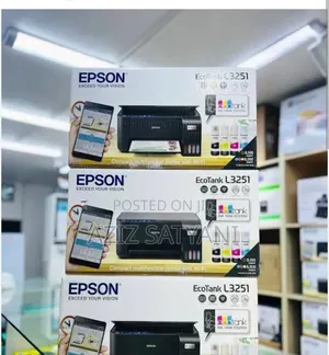 Epson Ecotank L3251 N L3252 Compact, 4-in-1 (Print, Copy, Scan,Wifi)