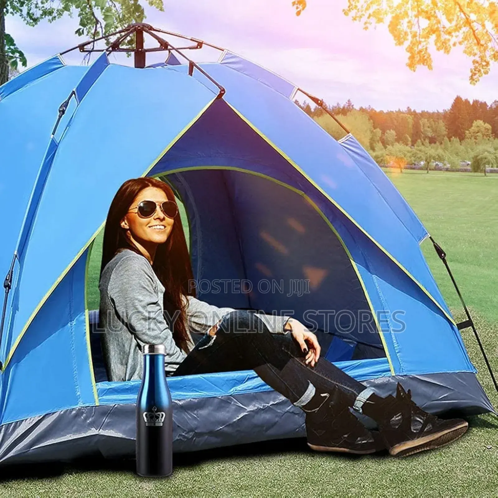 4 People Good Quality Automatic Camping Tent