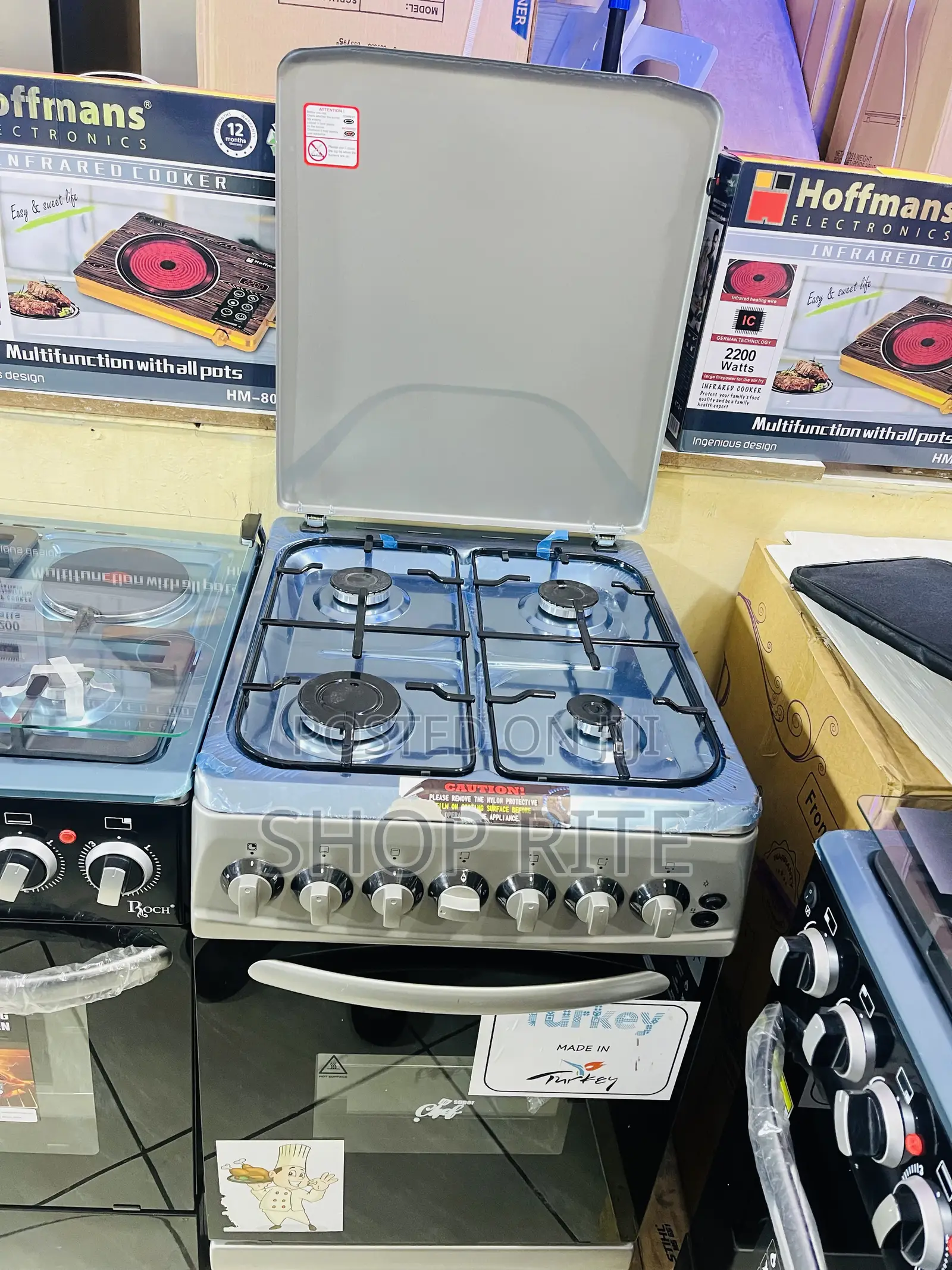 Super Chef Full Gas Cooker With Gas Oven