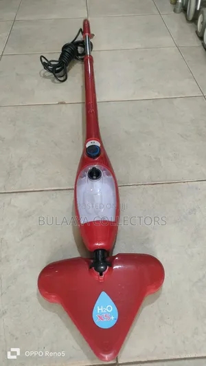 Uk Used Red H2o X5 5-in-1 Steam Mop and Handheld Cleaner.