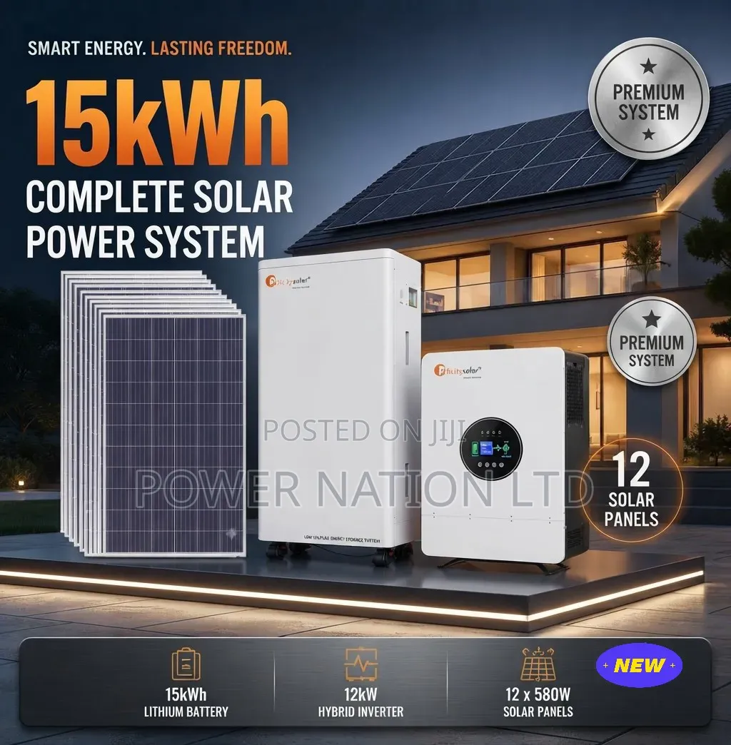 15kwh 48v Comboindia Lithium/Hybrid Solar System Full Kit