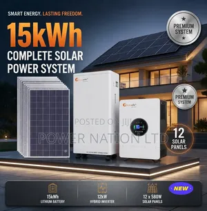 15kwh 48v Comboindia Lithium/Hybrid Solar System Full Kit