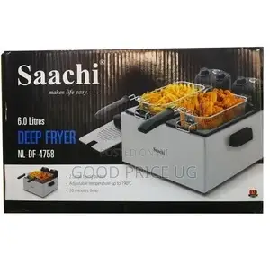 Saachi 6.0 Litres Double Deep Fryer (Model Nl-Df-