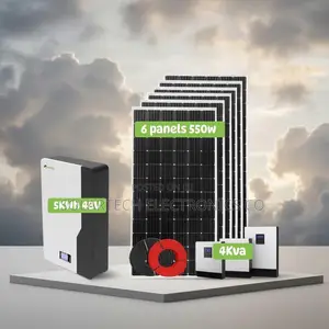 Ultimate 5kwh 24v 200ah Hybrid Solar System -Brand New