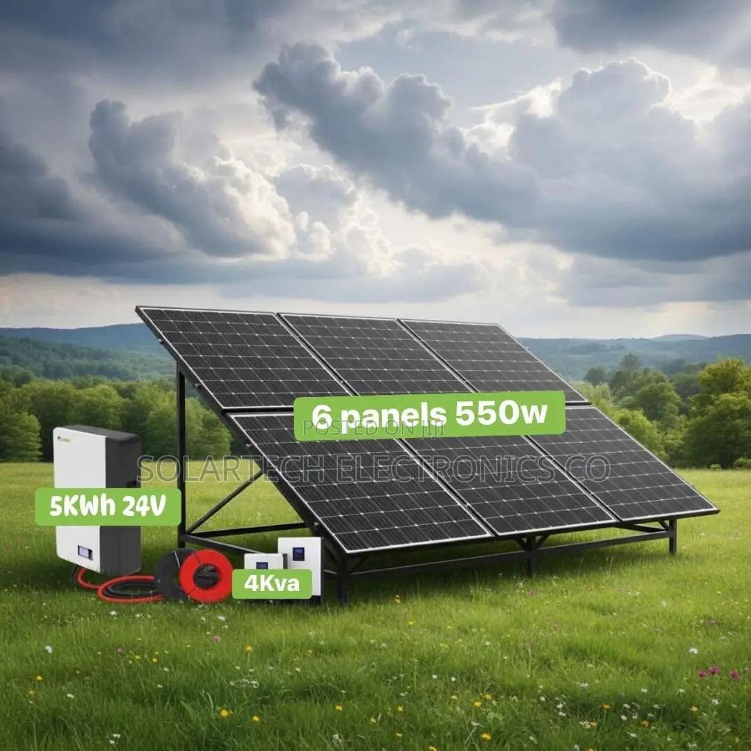 Ultimate 5kwh 24v 200ah Hybrid Solar System -Brand New