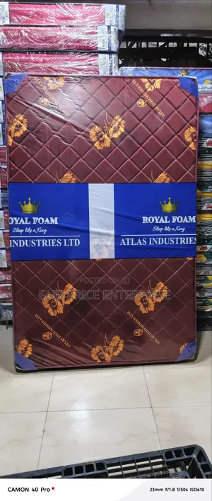 6x6 By8 Inches. Royalfoam Mattress High Density