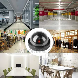 Dome Dummy Fake Security CCTV Solar Power Camera With Led Light