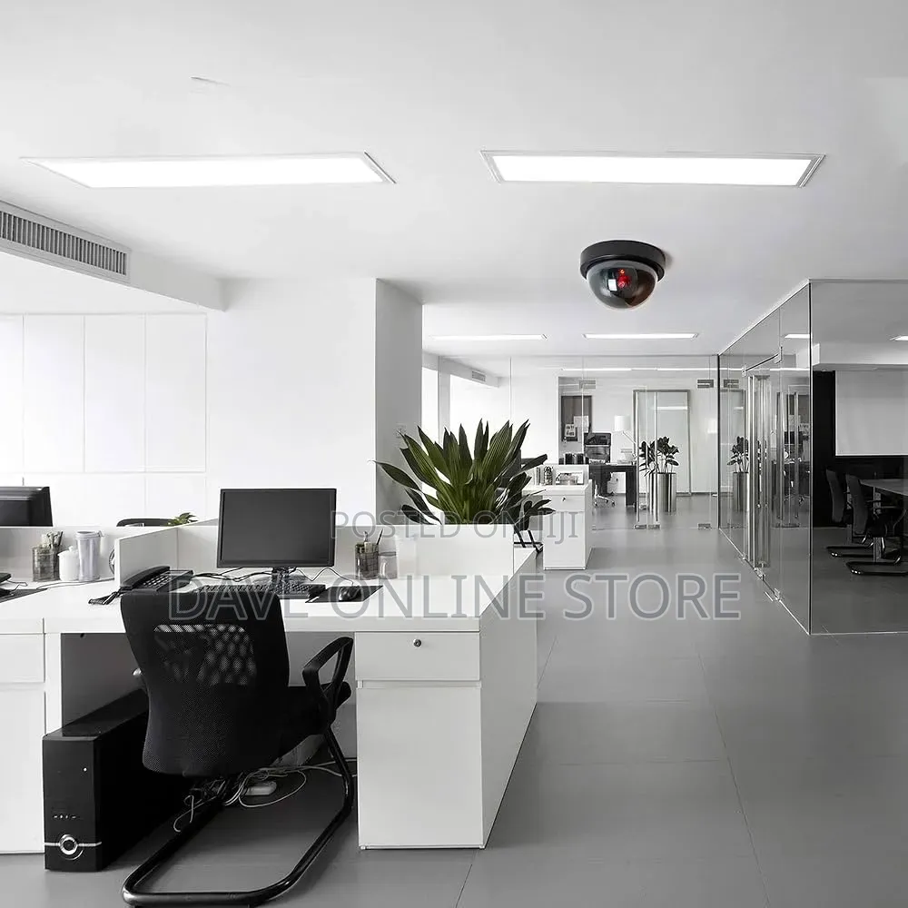 Dome Dummy Fake Security CCTV Solar Power Camera With Led Light