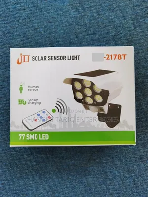 Jd-2178t Solar Sensor Security Light