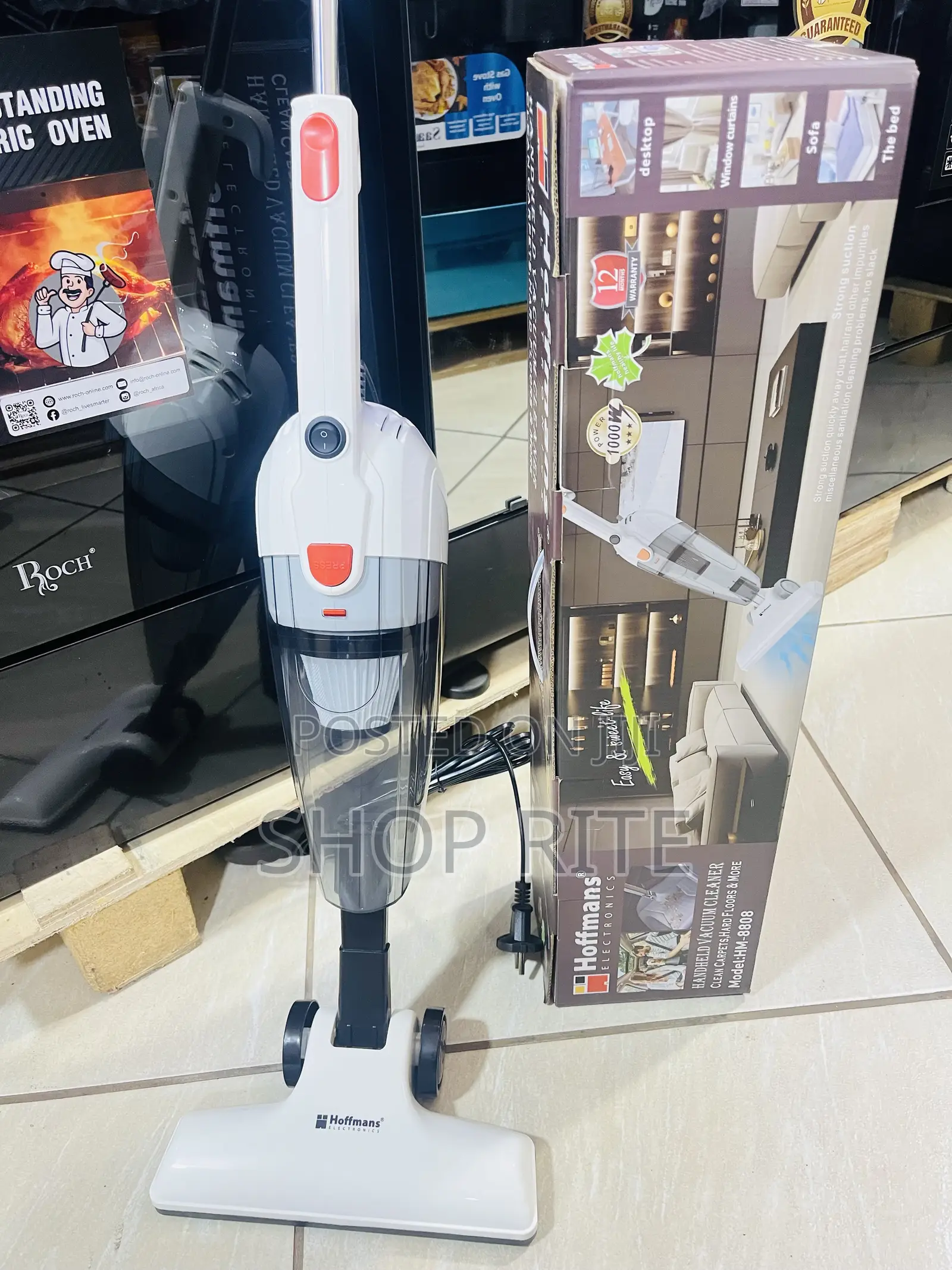 Hoffmans Hand Held Electric Vaccum Cleaner