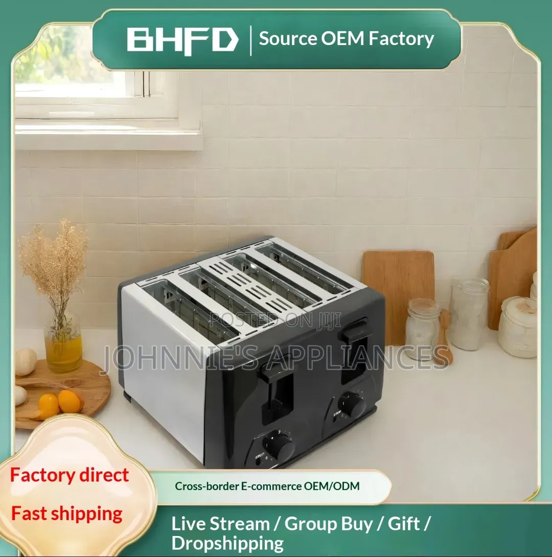 4 Slicer Bread Toaster / Saarch Electric Bread Toaster 4 Slicer