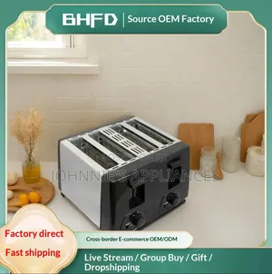 4 Slicer Bread Toaster / Saarch Electric Bread Toaster 4 Slicer