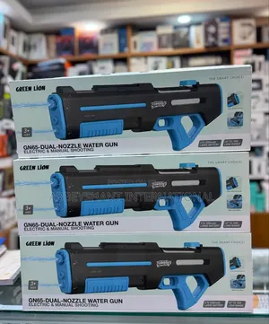 Green Lion Gn65-Dual-Nozzle Water Gun With Electric Manual Shooting