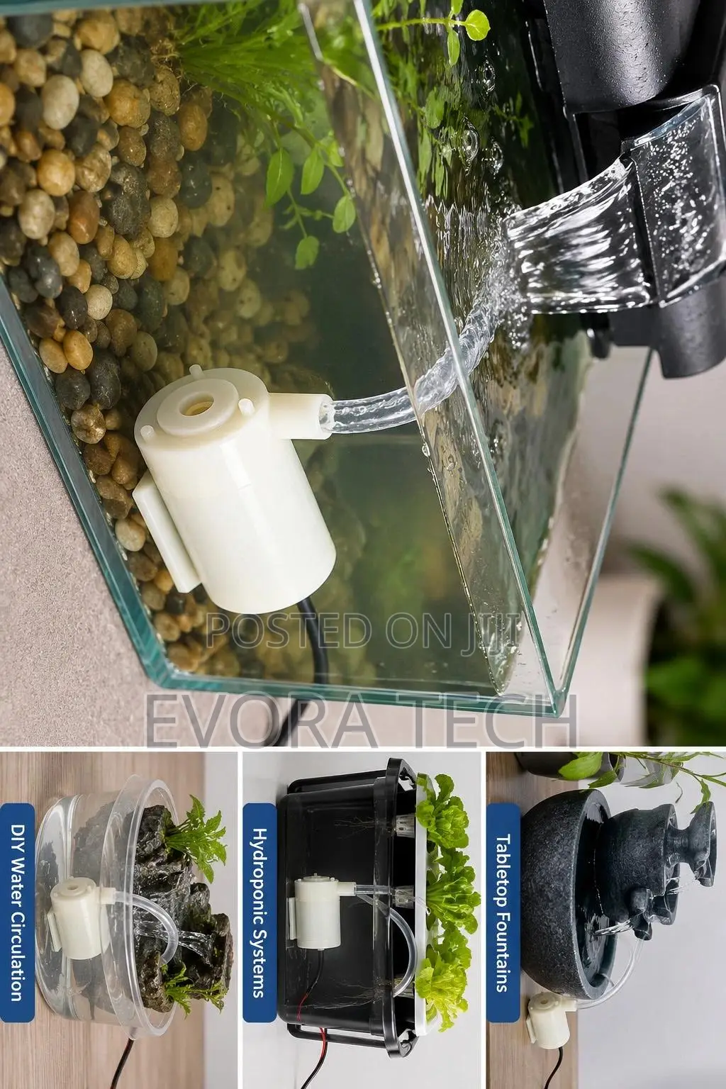 Mini Water Pump Dc-3-5v Submersible