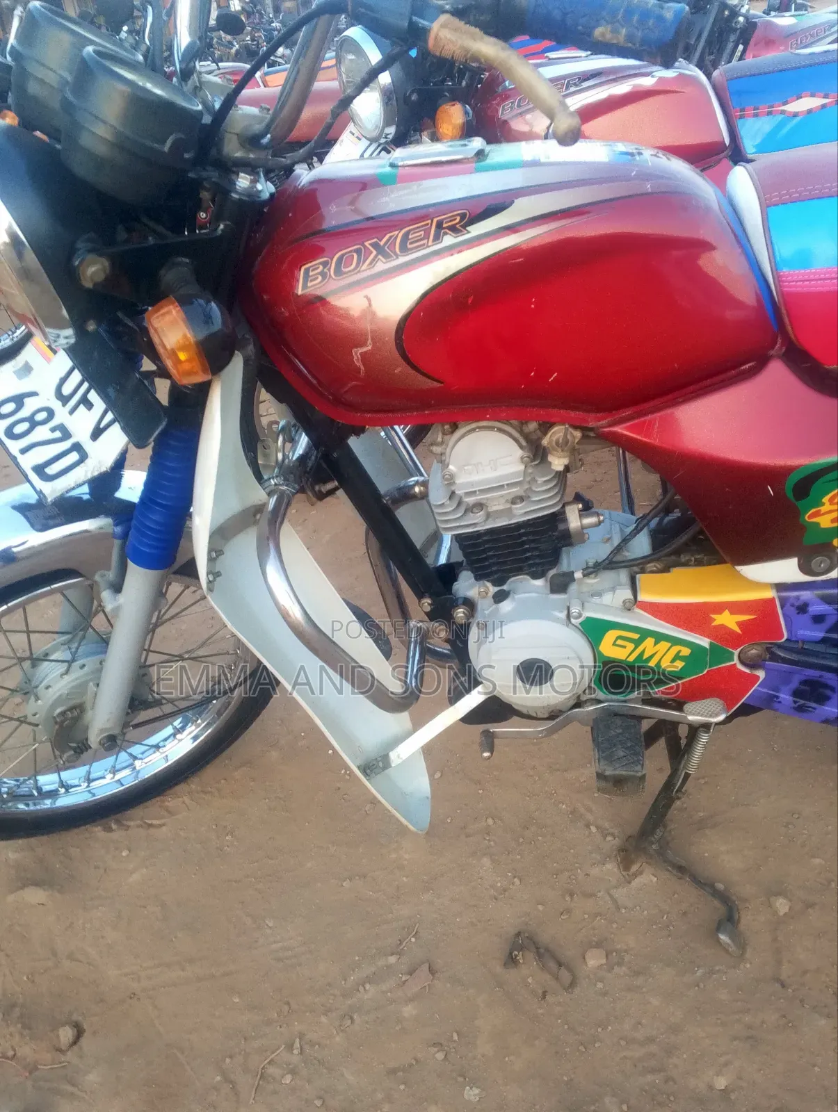 Bajaj Boxer 100 2023 Red