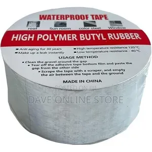 High Polymer Butyl Rubber Waterproof Tape