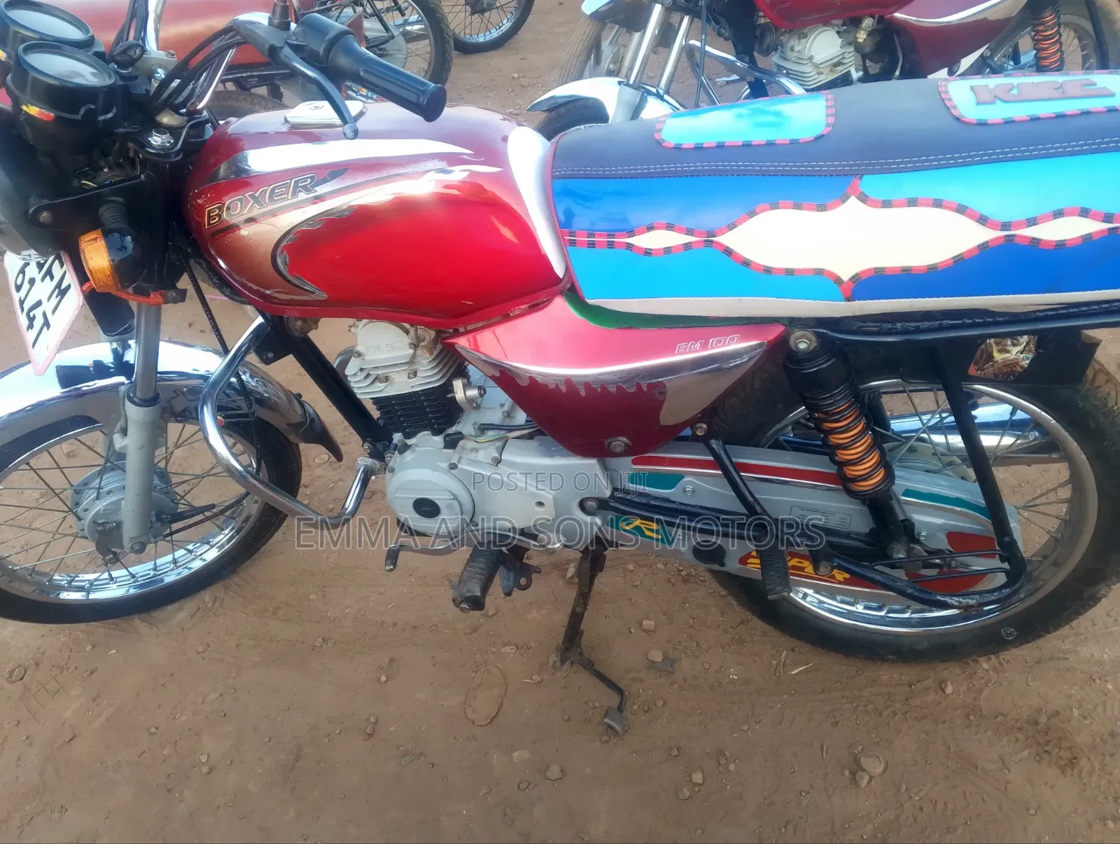 Bajaj Boxer 100 2023 Red