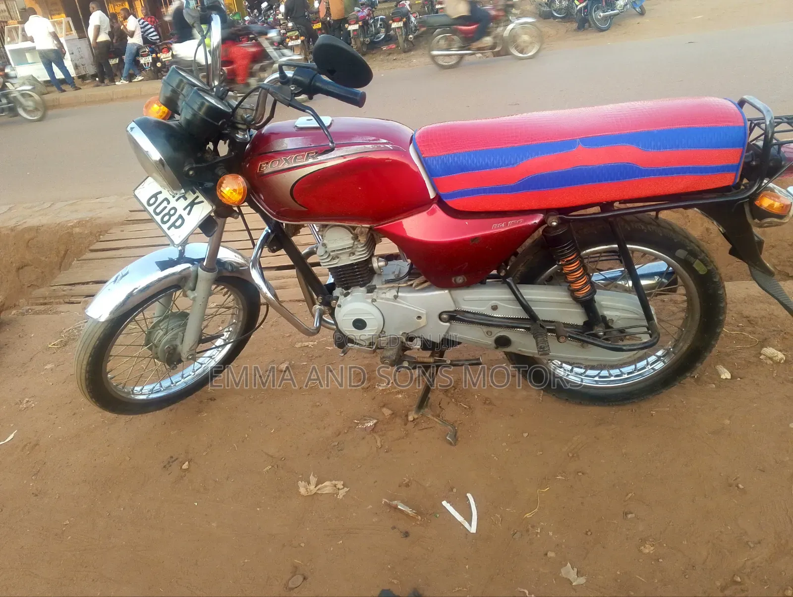 Bajaj Boxer 100 2022 Red