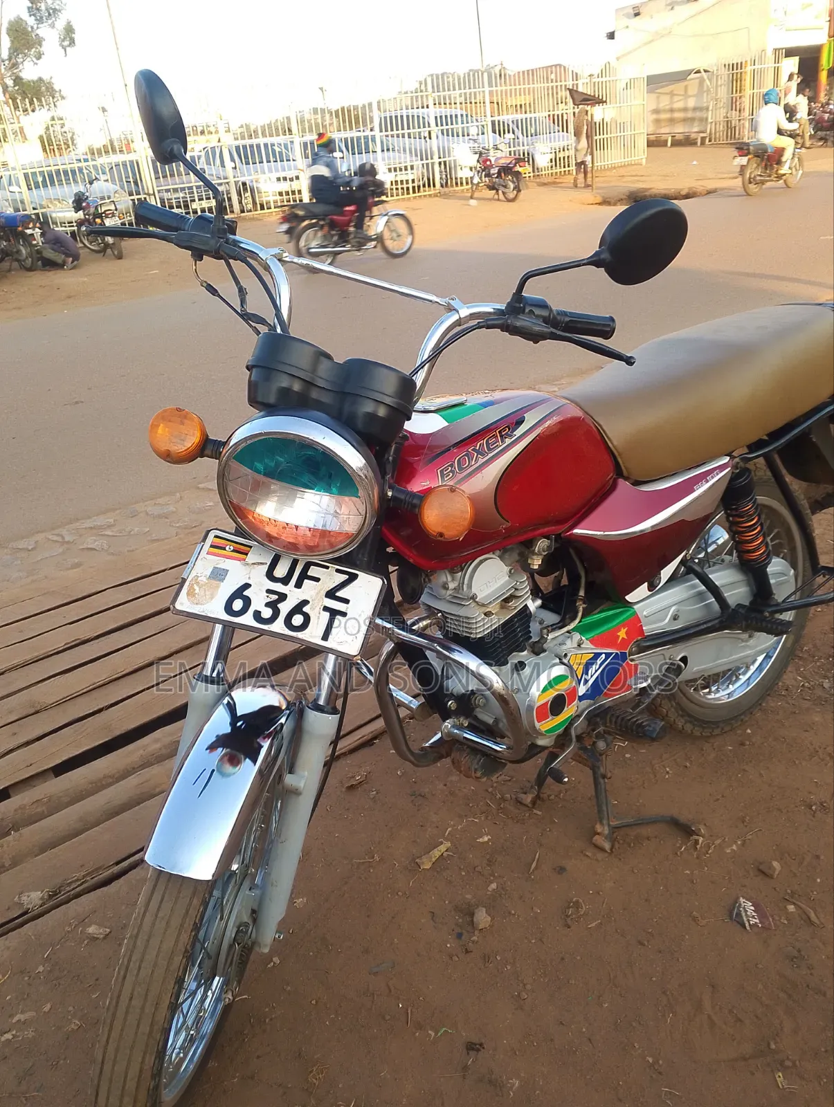 Bajaj Boxer 100 2023 Red