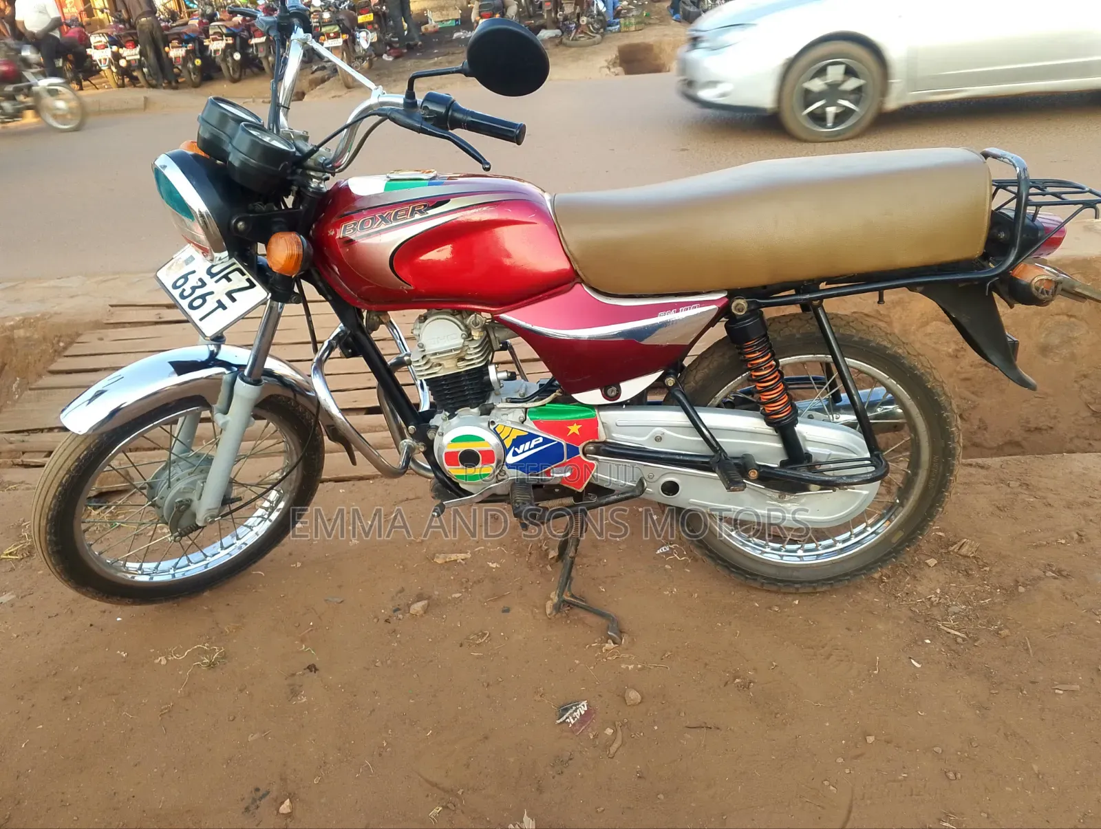Bajaj Boxer 100 2023 Red