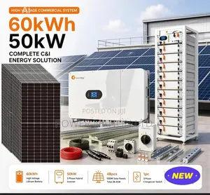 60kwh 50kva 3 Phase Comboindia Commercial Industrial Solar System