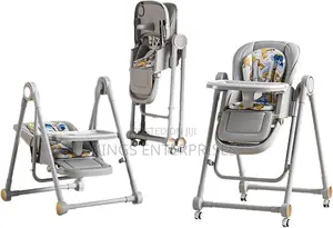 Foldable Multifunctional Dining Baby Chair and Sleeping Swing