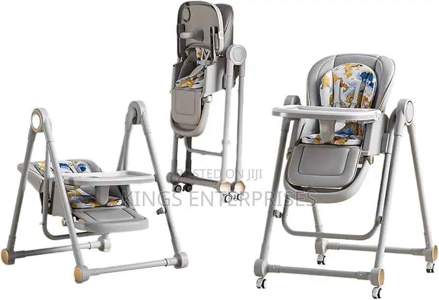 Foldable Multifunctional Dining Baby Chair and Sleeping Swing