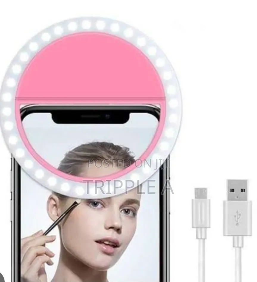 Mini Rechargeable Pocket Selfie Ring Light