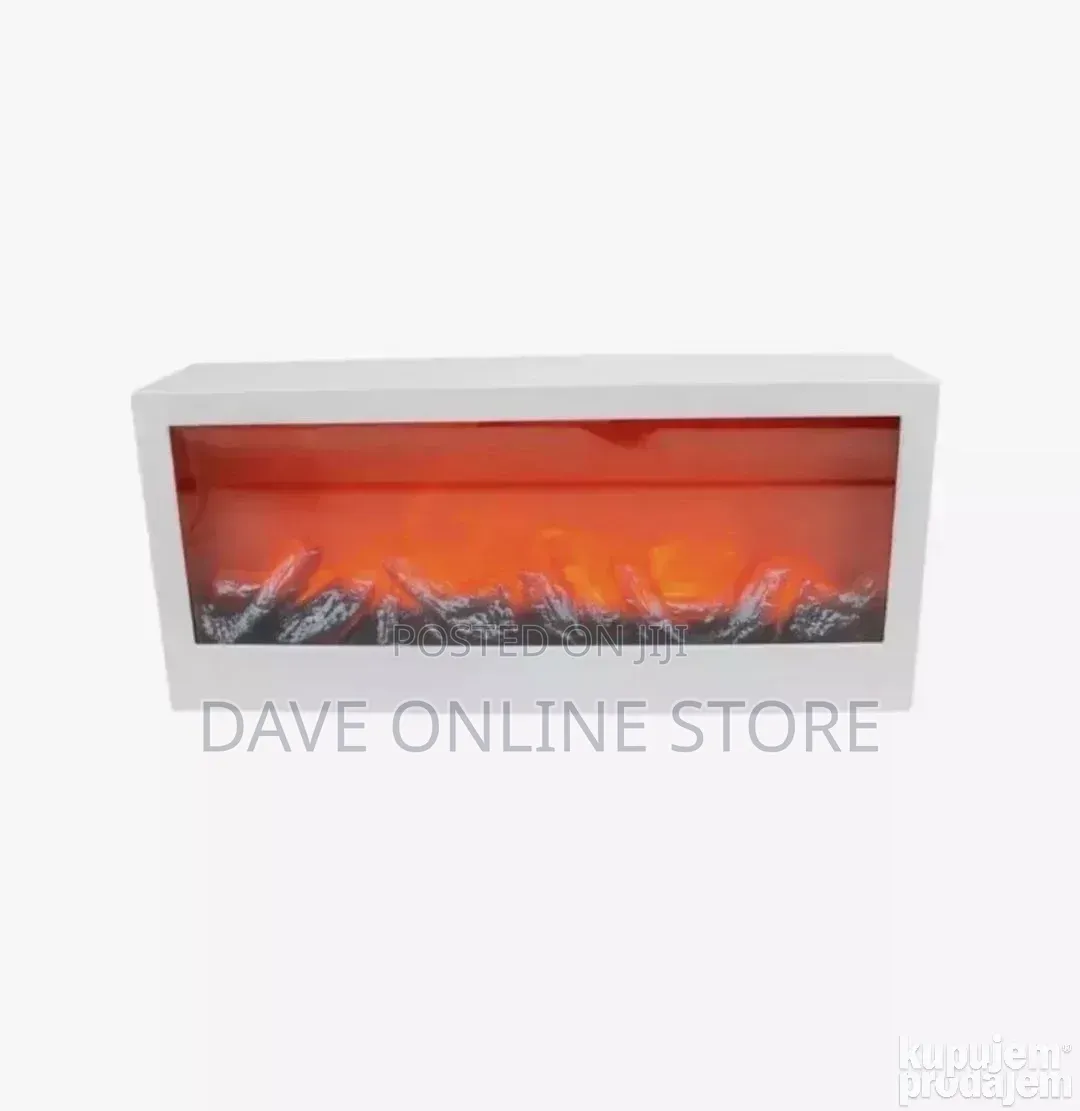 45 Cm Led Electric Fireplace Lantern