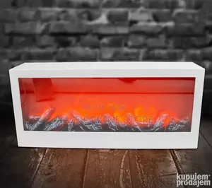 45 Cm Led Electric Fireplace Lantern
