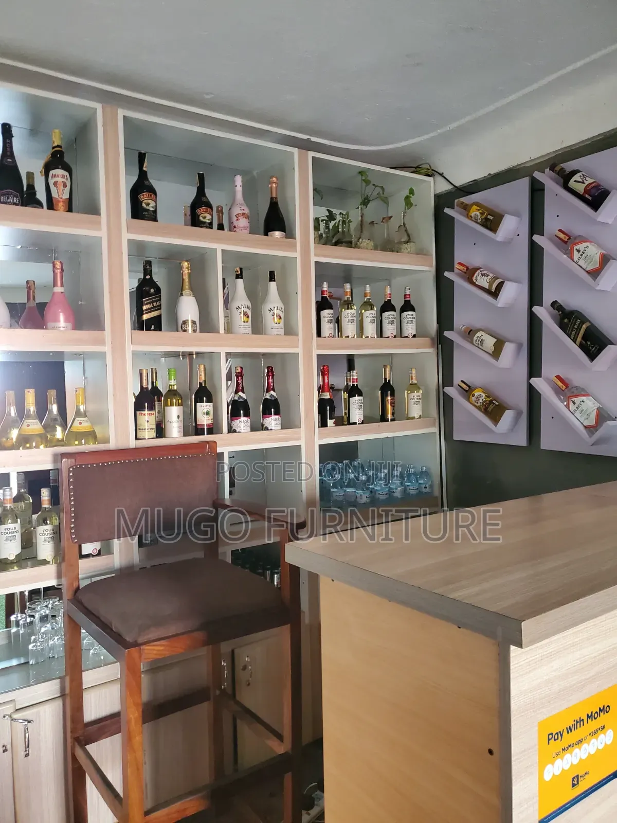 Bar Shelves and Winery