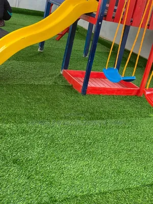 Playing Ground School Grass Carpet