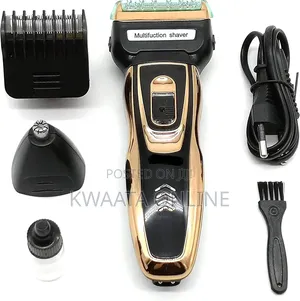 Geemy Premium 3-in-1 Rechargeable Trimmer Hair, Beard Nose
