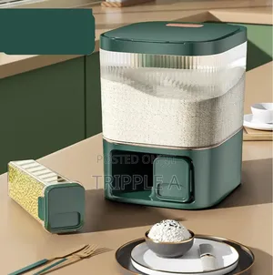 Large - Capacity Rice or Dry Food Dispenser