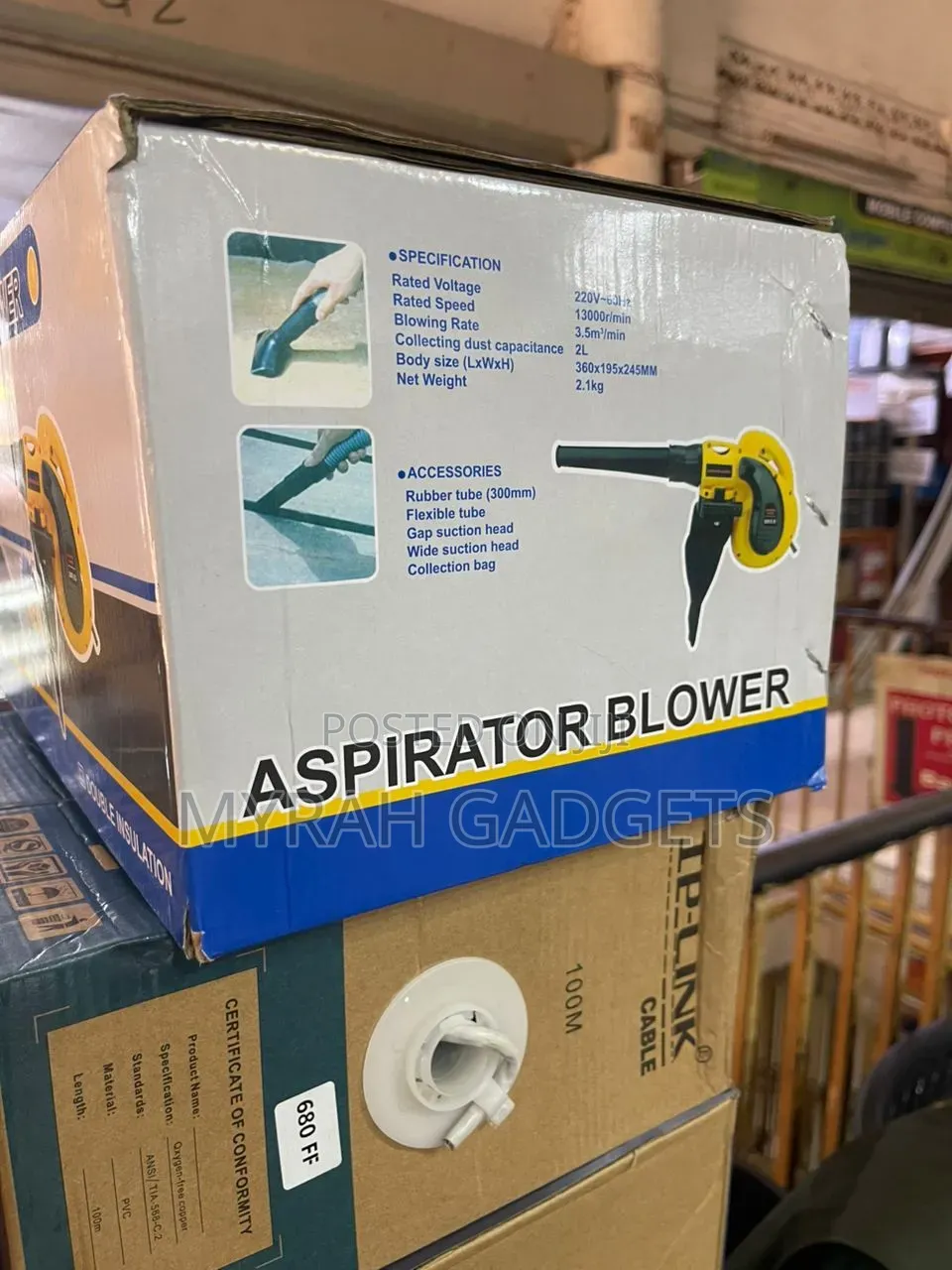 Handheld Electric Aspirator Blower