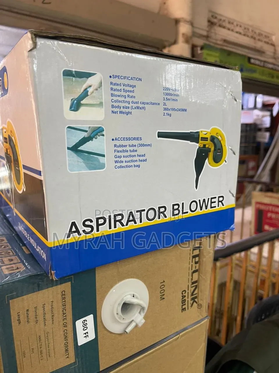 Handheld Electric Aspirator Blower