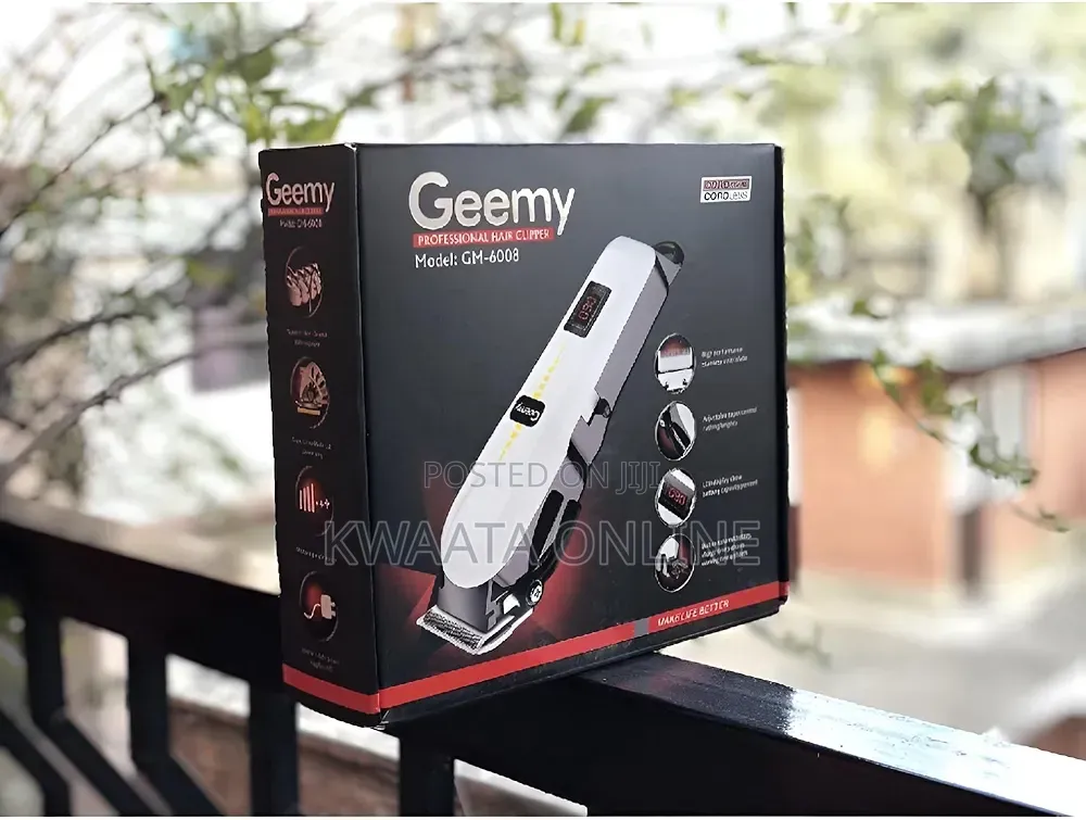 Geemy Rechargeable Cordless Clipper Shaver Machine Multi Cut