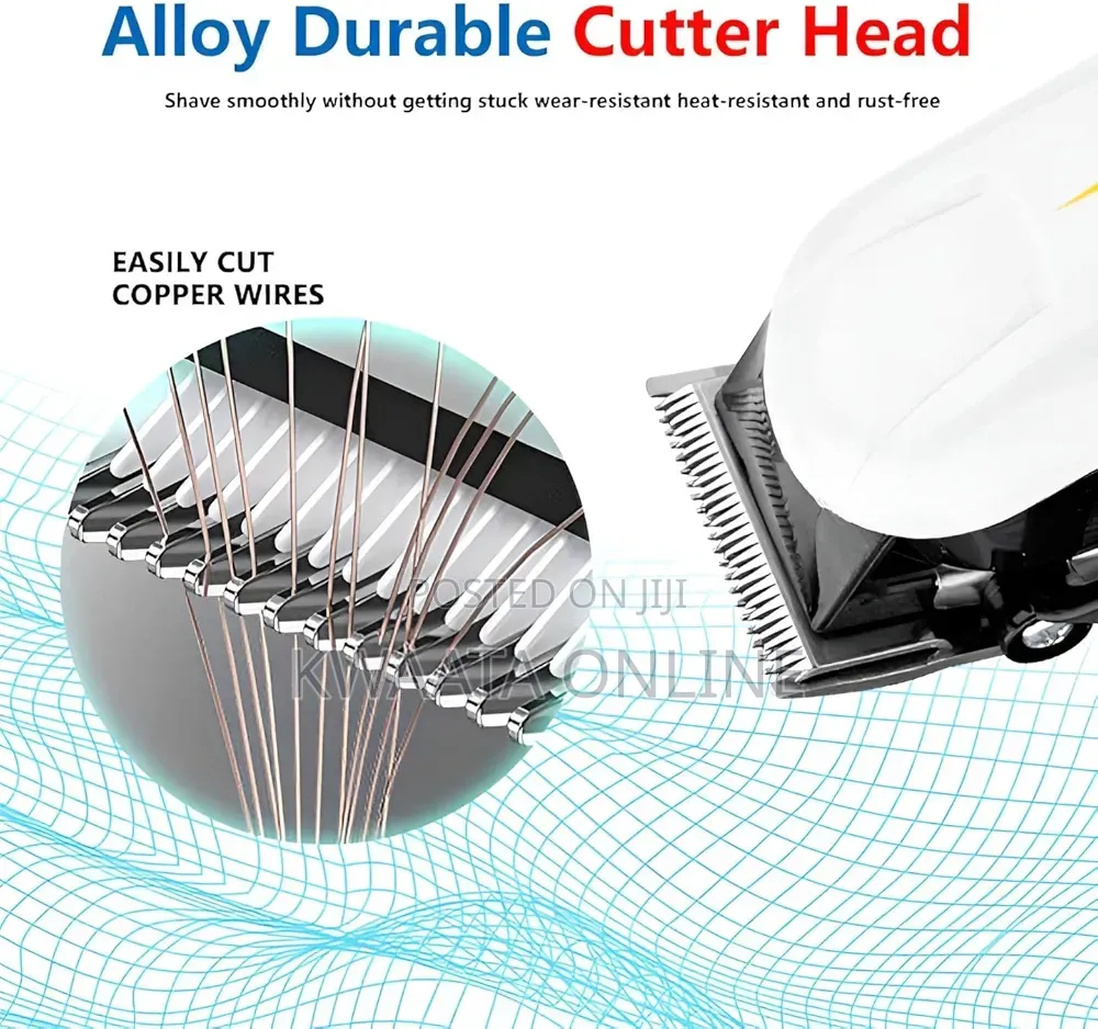 Geemy Rechargeable Cordless Clipper Shaver Machine Multi Cut