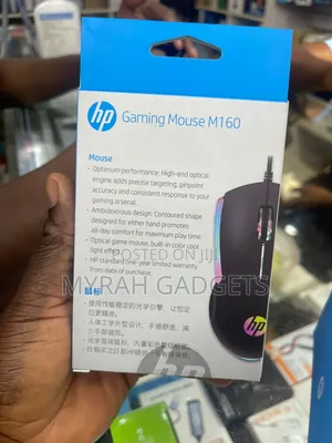 Hp M160 Wired Optical Gaming Mouse Fe