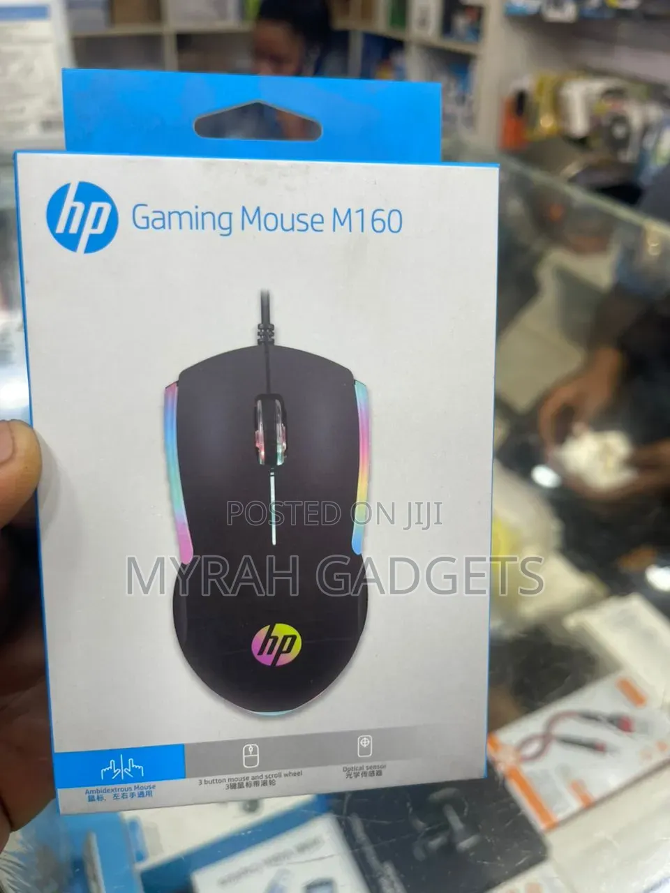 Hp M160 Wired Optical Gaming Mouse Fe