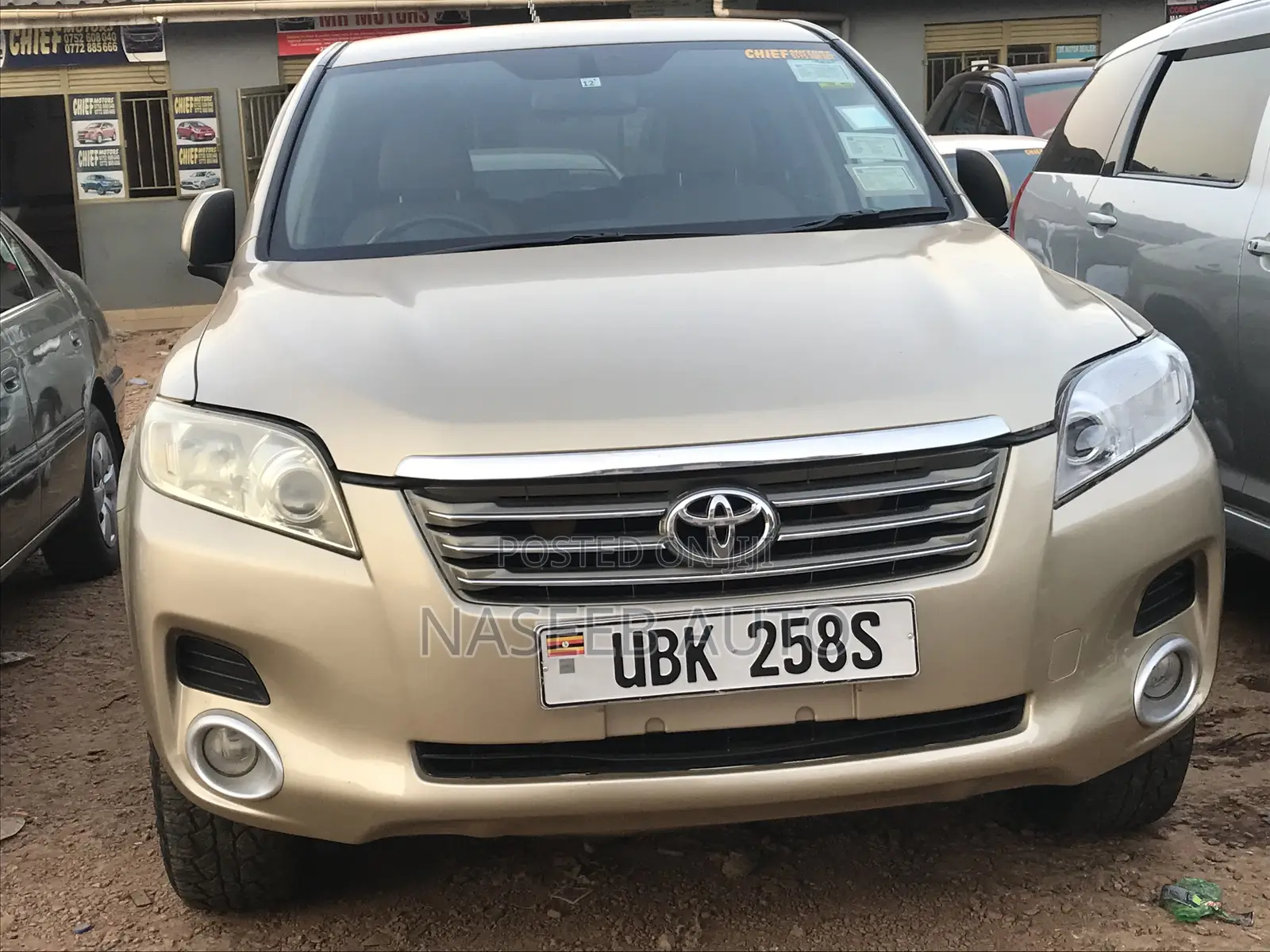 Toyota Vanguard 2008 Gold