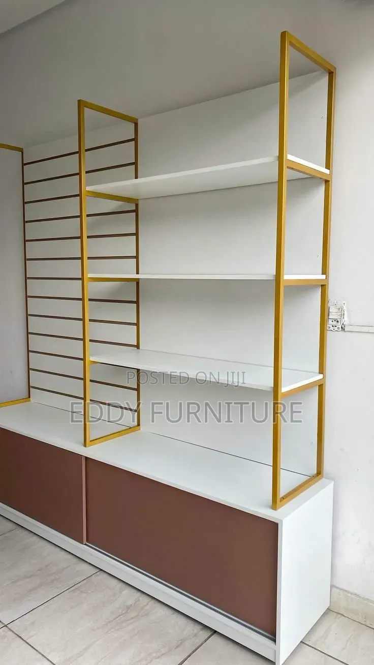 Metallic Shelves