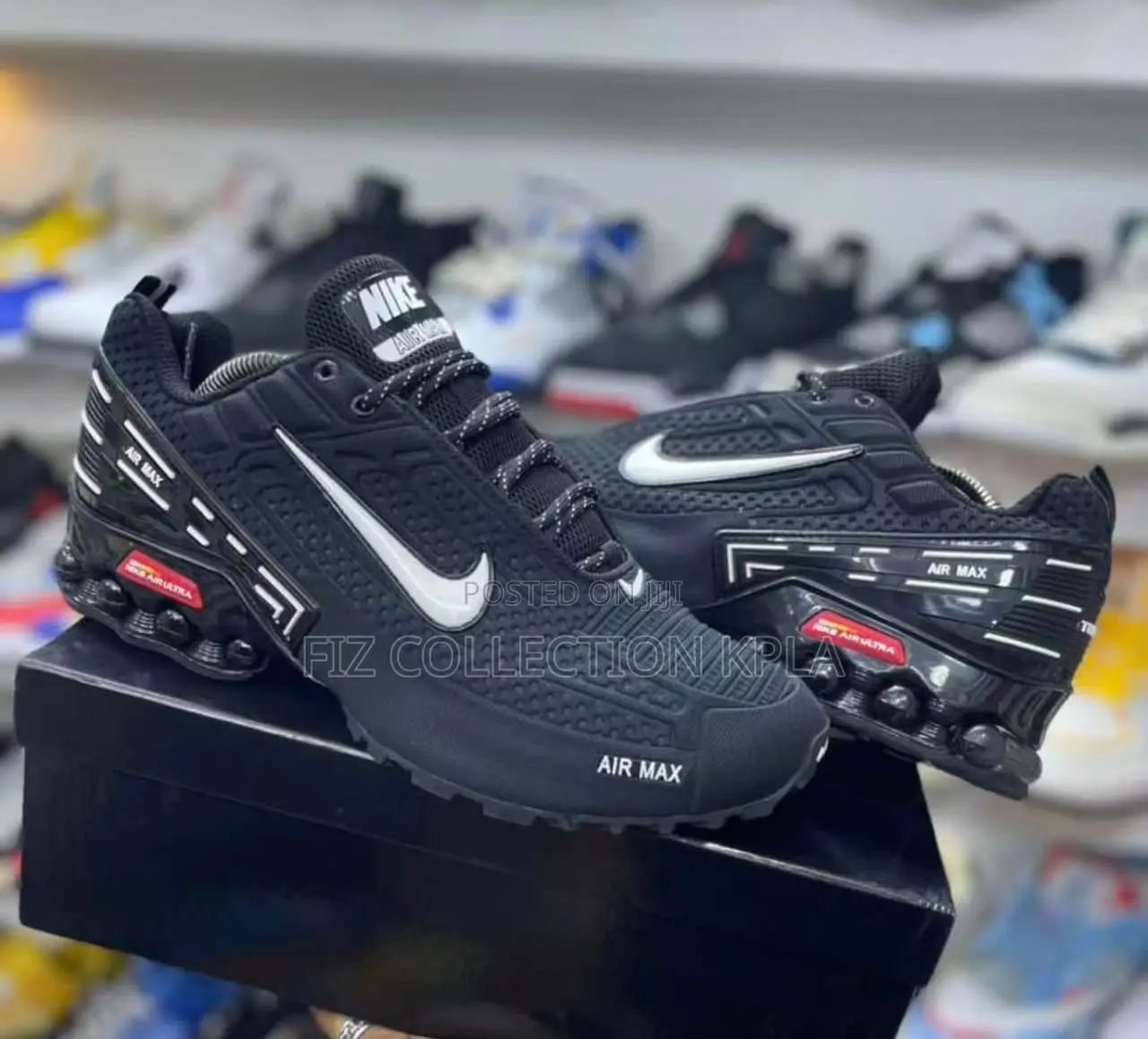 Nike Air Max Tn Black White Original Sneak