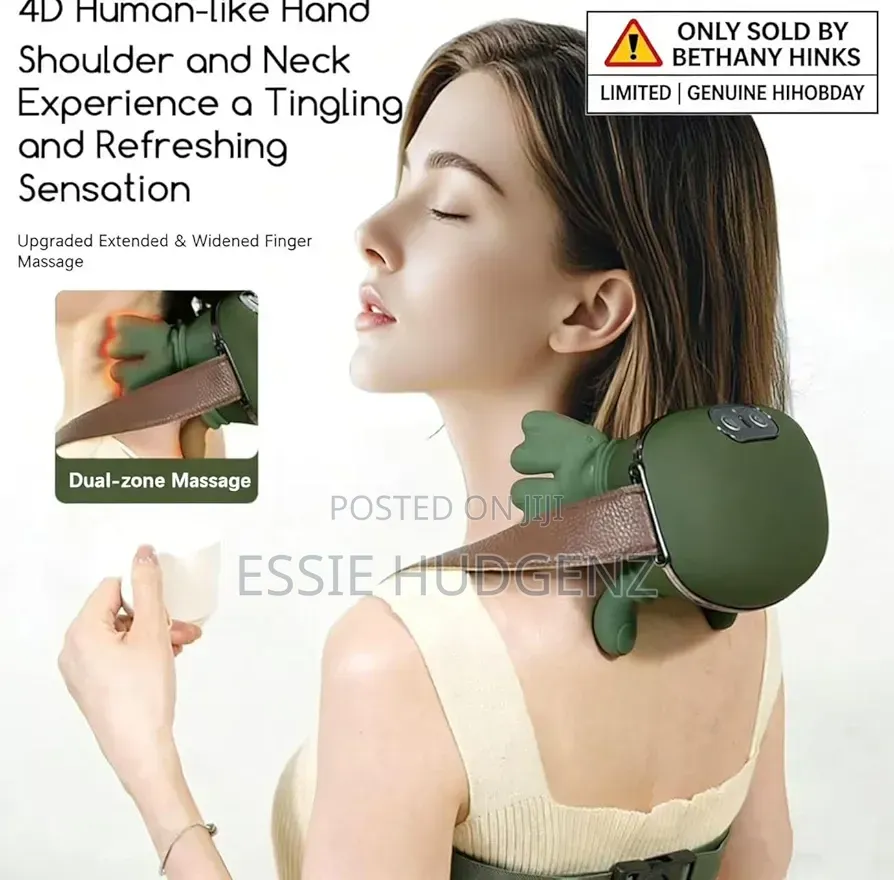 Finger Shaped Neck Should Massager